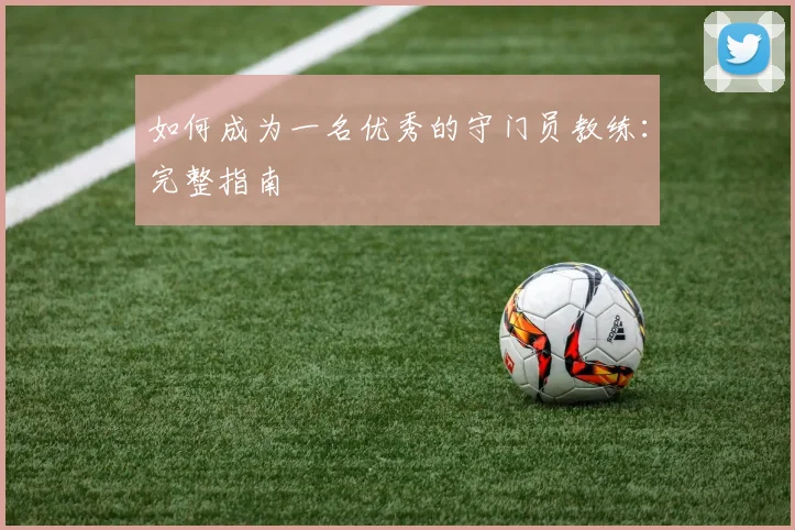 如何成为一名优秀的守门员教练:完整指南