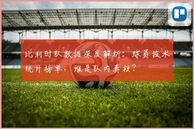 比利时队数据深度解析:球员技术统计榜单,谁是队内真核?
